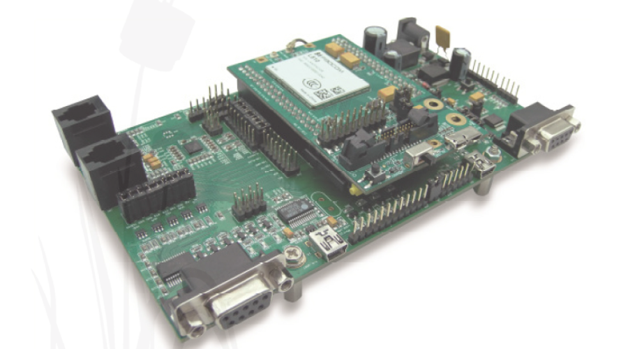 3| Demo mother board with a communication card with an LTE modul