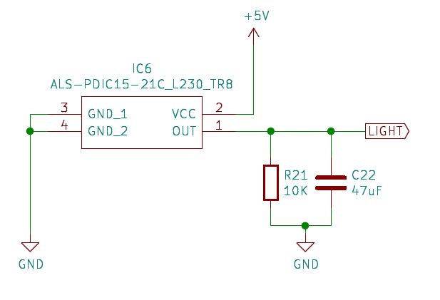 5| Az analóg ALS illesztése mikrokontrollerhez, valamint a mért áramerősség és a fényerő lineáris kapcsolata

